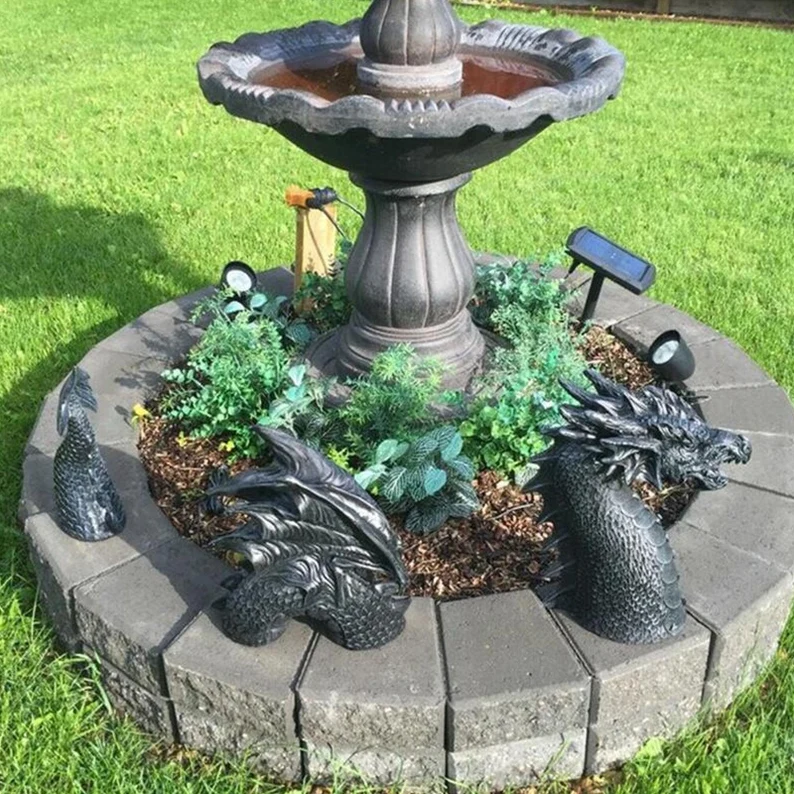 🔥Last Day Promotion-SAVE 60% OFF🔥The Dragon of Falkenberg Castle Moat Lawn Statue-BUY 2 GET 10% OFF & FREE SHIPPING