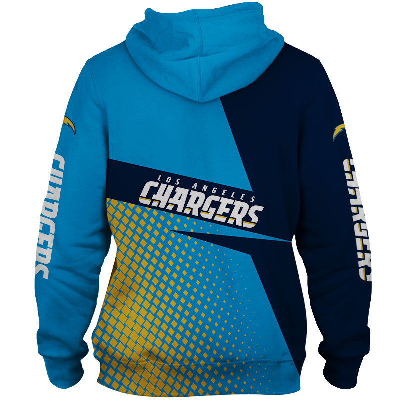 LOS ANGELES CHARGERS 3D HOODIE LLAC006
