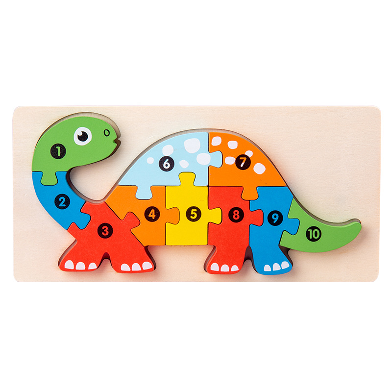 (🔥NEW YEAR HOT SALES 50% OFF)Three-dimensional wooden puzzle for children-BUY 2 GET 10% OFF