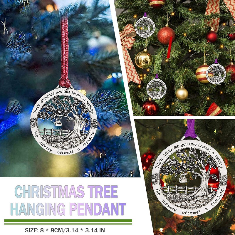 The Tree of Life Memorial Ornament - When Someone You Love Becomes a Memory  [Buy 2 Get 2 Free Now]