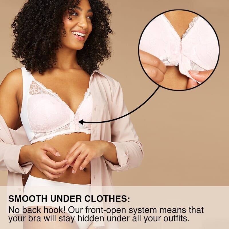 Front Closure 5D Shaping Push Up Bra – Seamless, Beauty Back, Comfy
