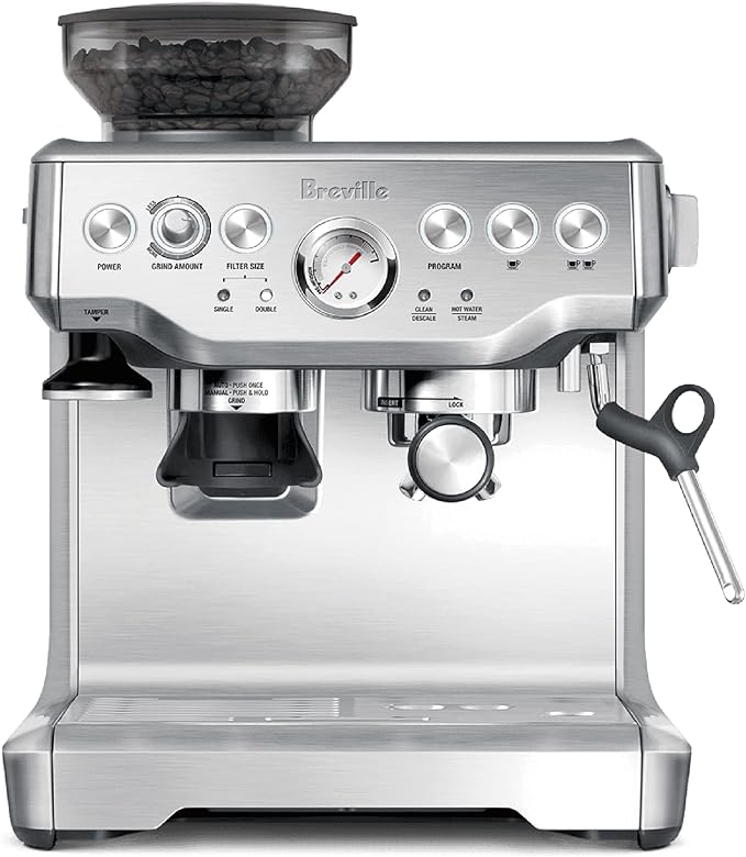 Breville Barista Express Espresso Machine, Brushed Stainless Steel