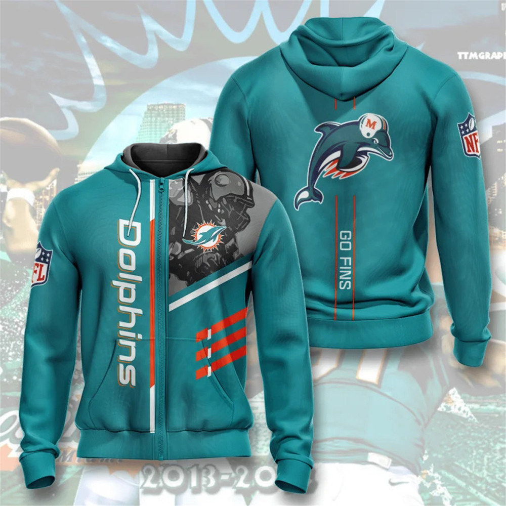 MIAMI DOLPHINS 3D HOODIE MMDD008