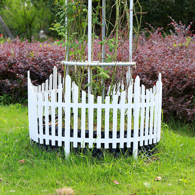 🔥lowest price Sale!⚡Time limited - White Edged Garden Picket Fence (31.5