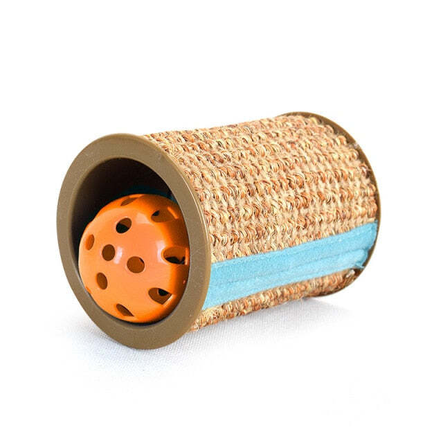 Rolling Bell Cat Scratching Toy