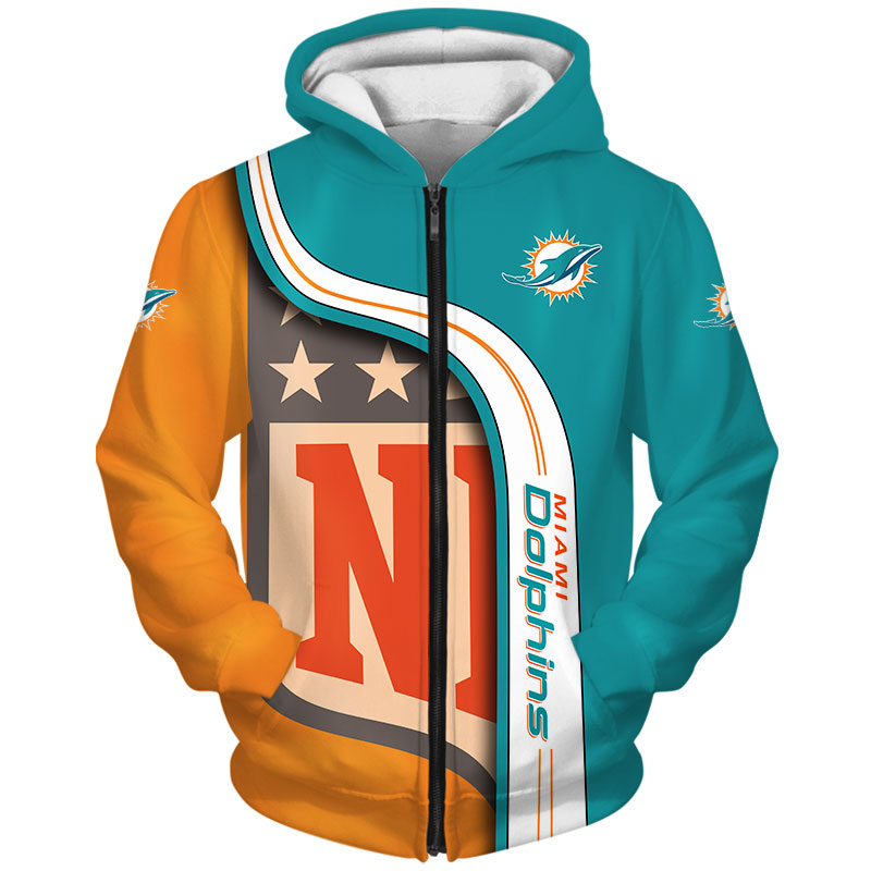 MIAMI DOLPHINS 3D HOODIE MMDD001