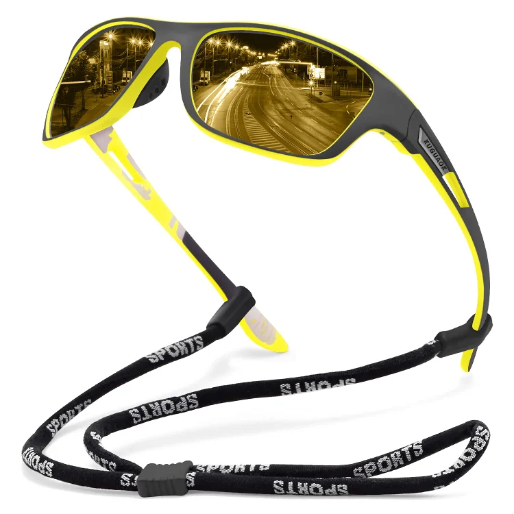 2023 Men’s Outdoor Sports Sunglasses with Anti-glare Polarized Lens