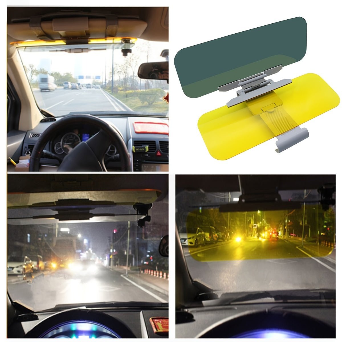 Typared Day And Night Anti-glare Driving Sun Visor