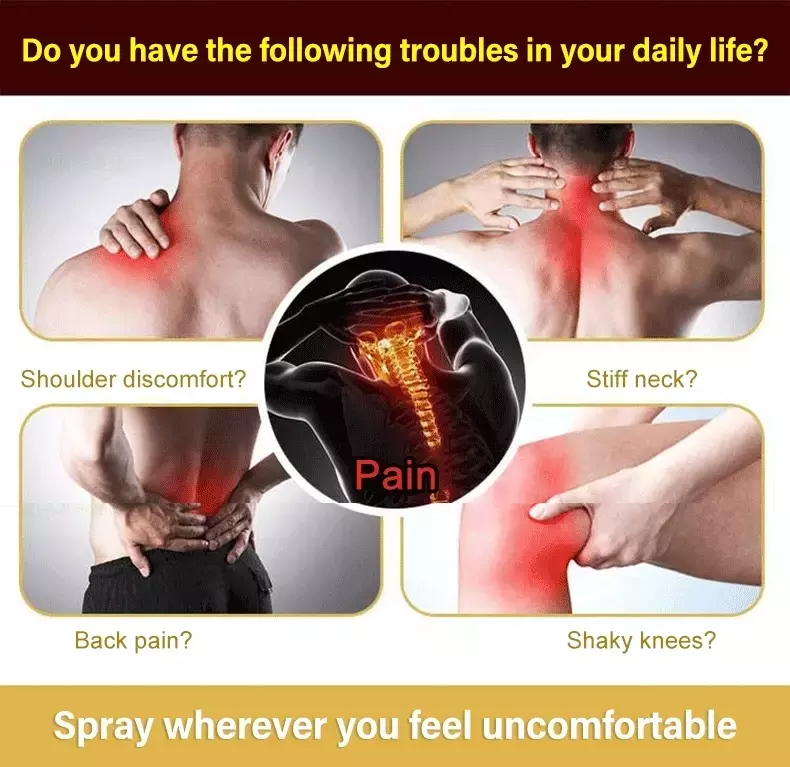 🔥Hot Sale Now-SAVE 50% OFF🔥Cold Compress Lumbar Pain Relief Spray