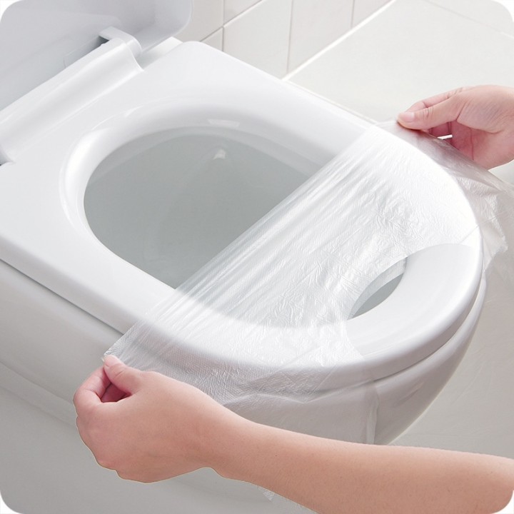 (Buy 2 Get 1 Free!!)Biodegradable Toilet Seat Cover 50 Pcs