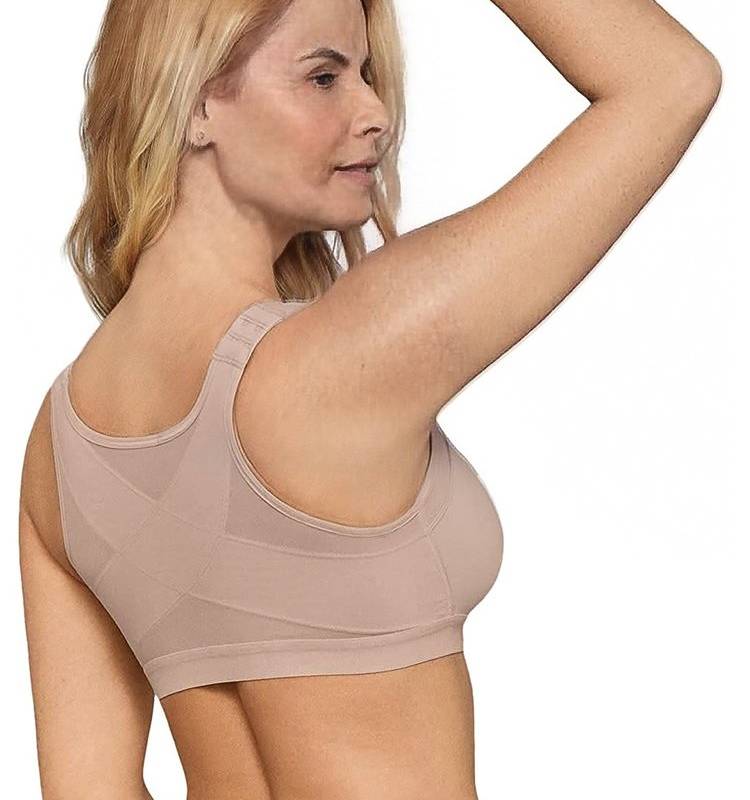 LB Front Closure Full Coverage Back Support Posture Corrector Bras - Buy 1 Get 2 Free Nude
