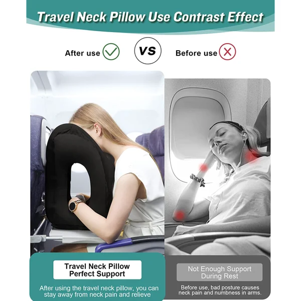 🔥2023 Hot Sale🔥Inflatable Travel Pillow
