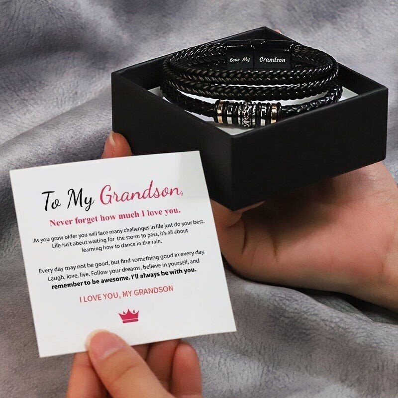 Last Day 45% OFF - For Son - I Will Always Be With You - Double Row Bracelet