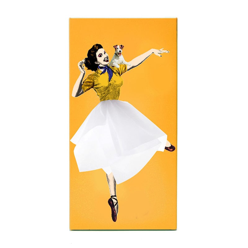 Flying Skirt Shaped Tissue Box