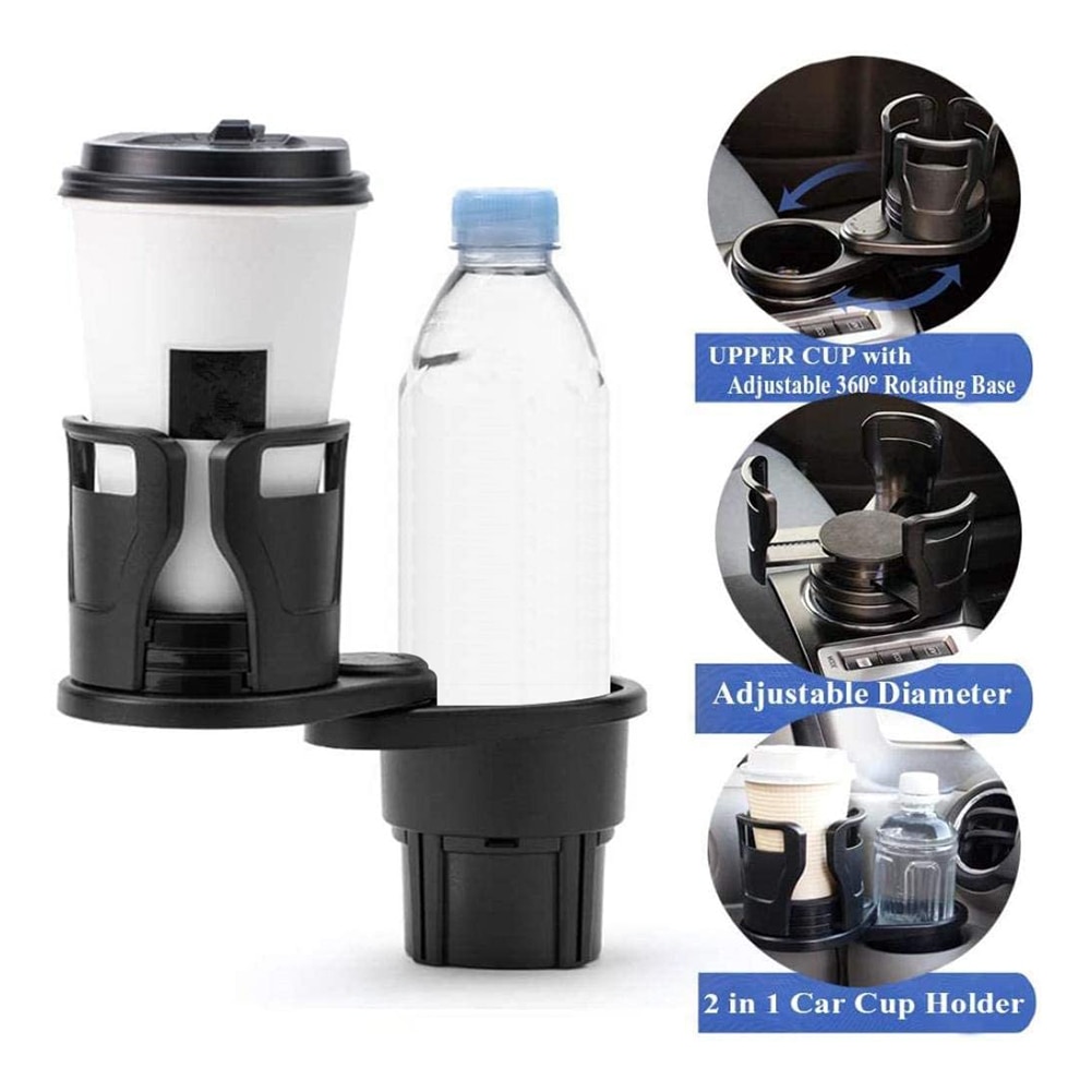 (🔥 50% off last chance) All Purpose Car Cup Holder And Organizer - Buy 2 Get 10% Off & Free Shipping