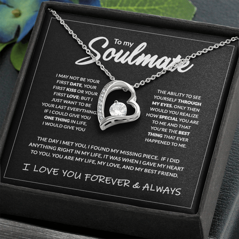 To My Soulmate - 14K Forever Necklace