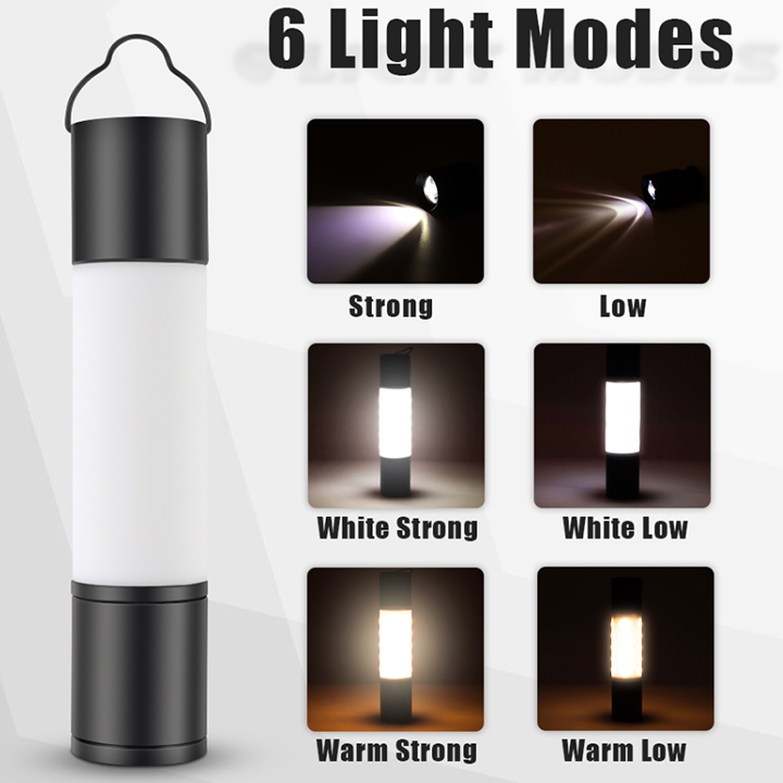 Outdoor Camping Light  with Tripod & Lampshape - Waterproof Zoomable Tactical Ultra Bright Torch Flashlight
