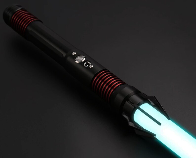 Lightsaber 3, Lightsaber hilt with blade, Smoothswing hilt, Saberforge, Removable PC blade, RGB 12 color, with USB charging cable, 6 set sound