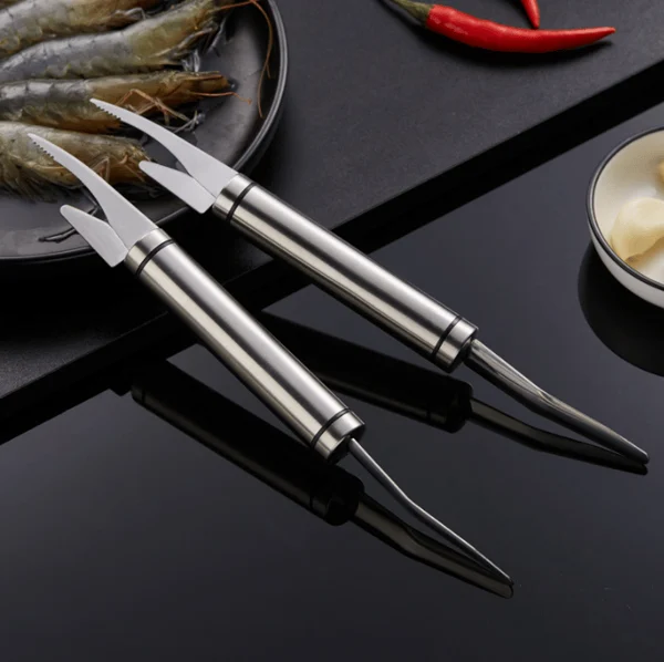 🔥Last Day 50% OFF🔥5 in 1 multifunctional shrimp line fish maw knife 💥BUY 2 Get 1 Free and Save 10%