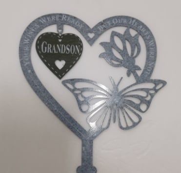 🔥Last Day 75% OFF🔥 - Memorial Gift Butterfly Ornament Garden Plaque