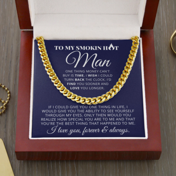 My Man - Find You - Cuban Link Chain