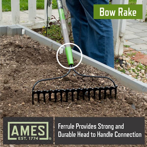 Ames 7-Piece Homeowner Landscape Garden Tool Set, Green/ Red/ Black/ Yellow