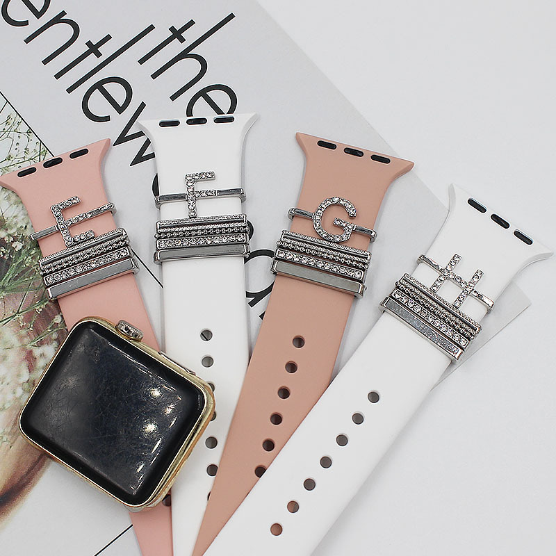 Apple Watch Letter Charms 5-Piece Set