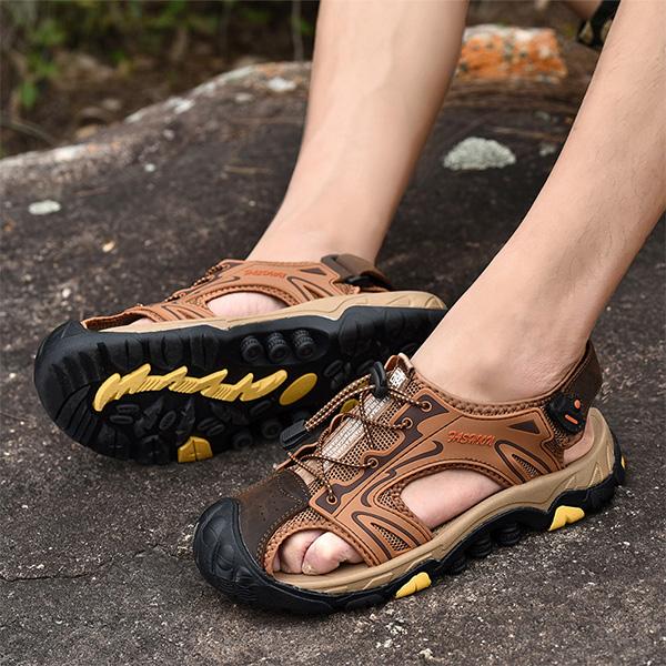 Chicinskates Men's Breathable Outdoor Beach Wading Sandals