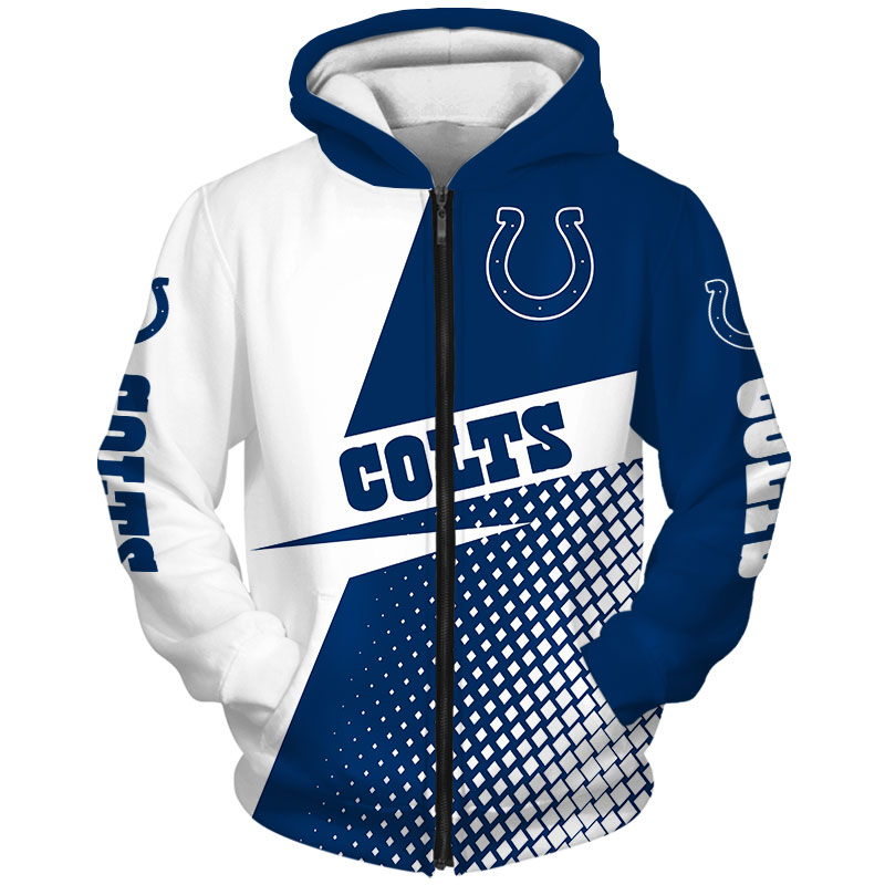 INDIANAPOLIS COLTS 3D HOODIE IICC006