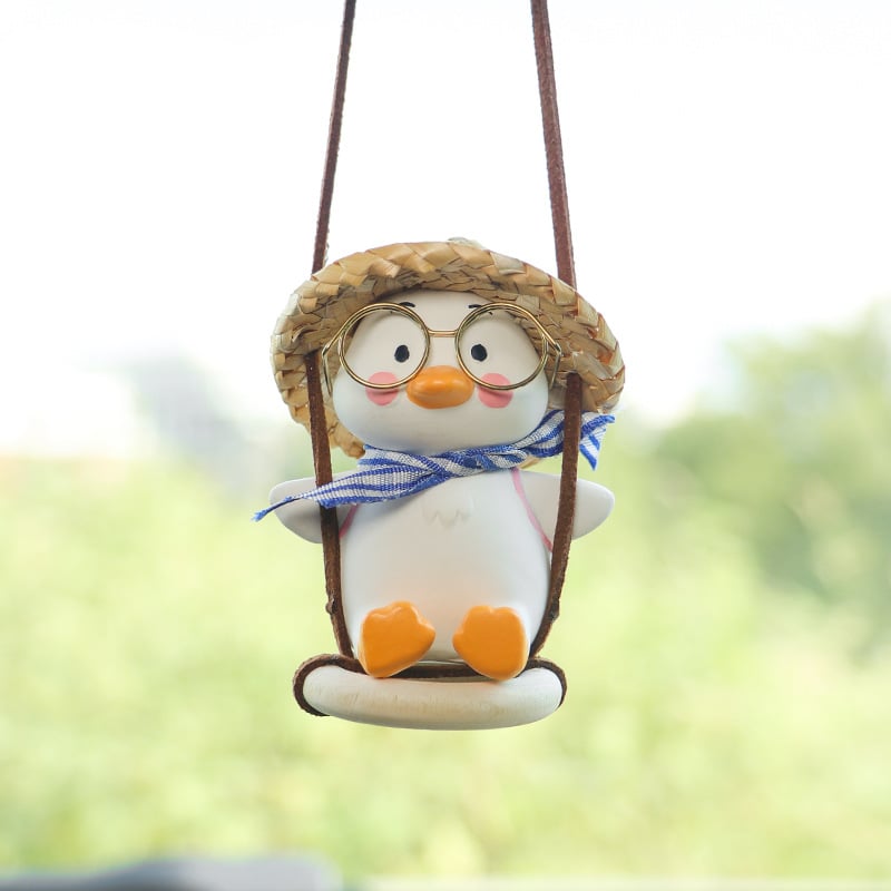 Swinging Duck With Glasses
