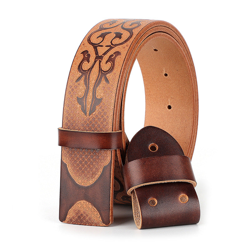 Western Belt Without Buckle 1.5