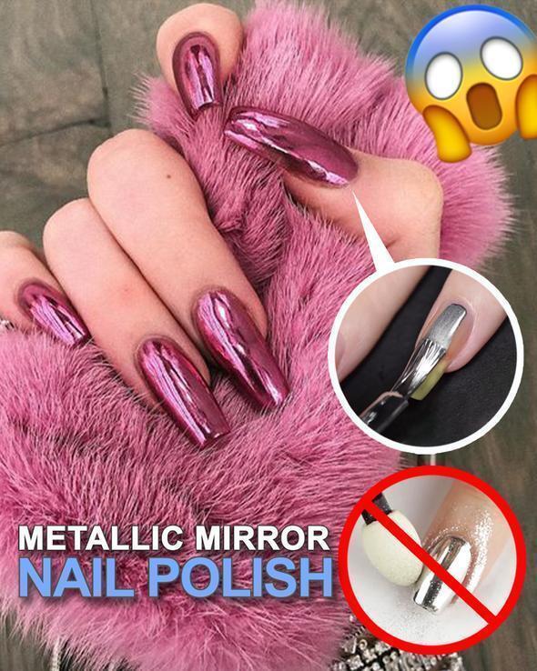 2024 Glamorous Metallic Mirror Nail Polish