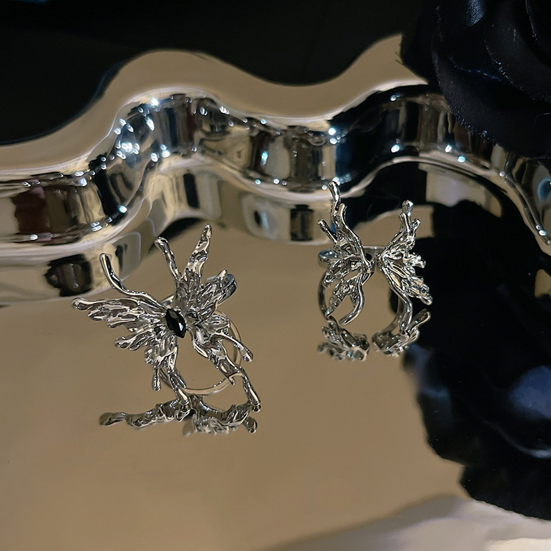 Melting Butterfly Cyberpunk Rings（Adjustable）