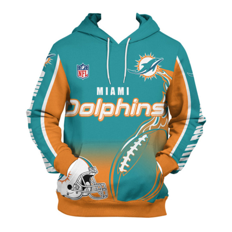 MIAMI DOLPHINS 3D HOODIE MMDD009