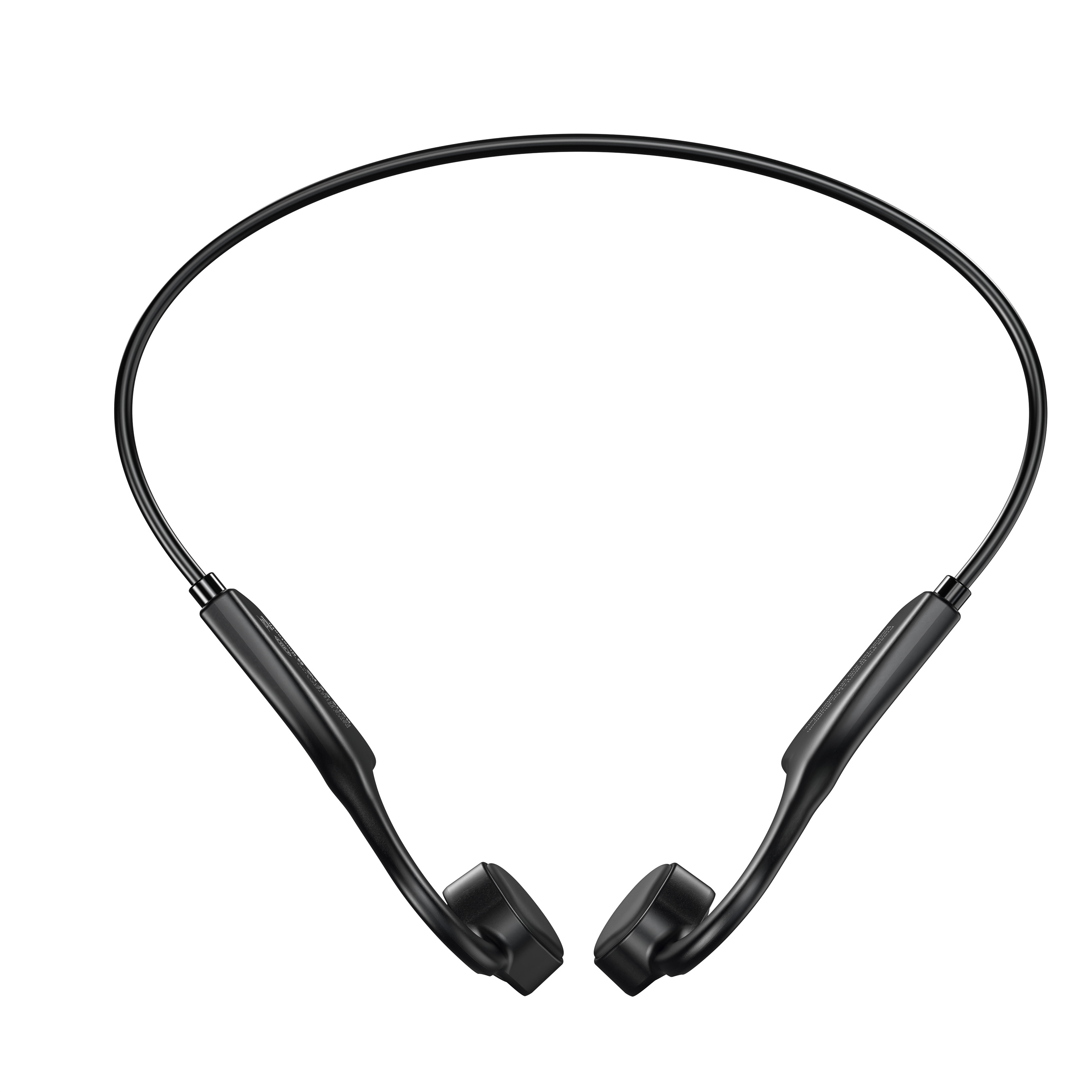 Bone Conduction Headphones with Noise Reduction Tech, 9 Digital N1 Open Ear Headphones with MIC, Jawbone Headphones Bluetooth 5.0 Sport Headset Sweatproof for Running, Bicycling, Hiking, Yoga -Black