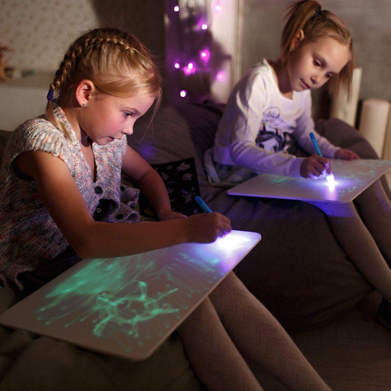 (🔥Christmas Hot Sale-SAVE 50% OFF) Kids Magic Light Drawing Set -BUY 1 GET 1 FREE NOW!