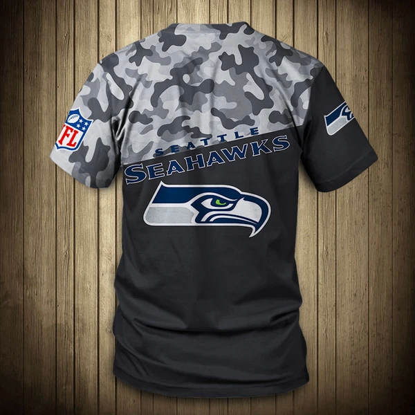 SEATTLE SEAHAWKS 3D MILITARY
