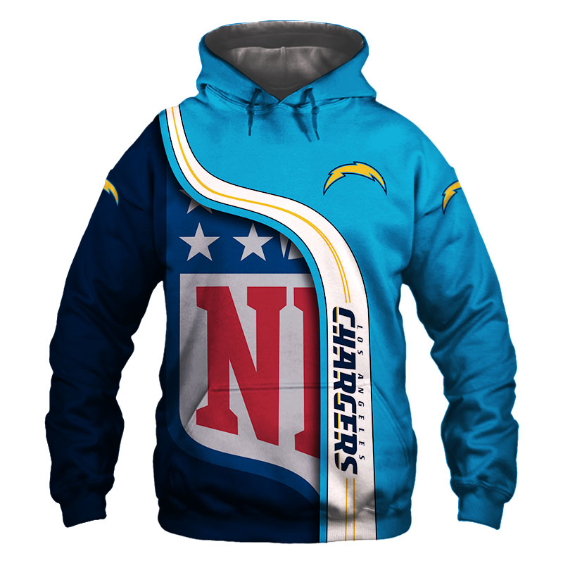 LOS ANGELES CHARGERS 3D HOODIE LLAC001