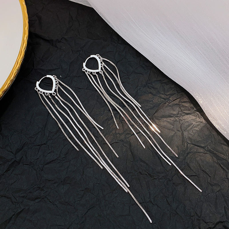 Sparkling Tassel Earrings