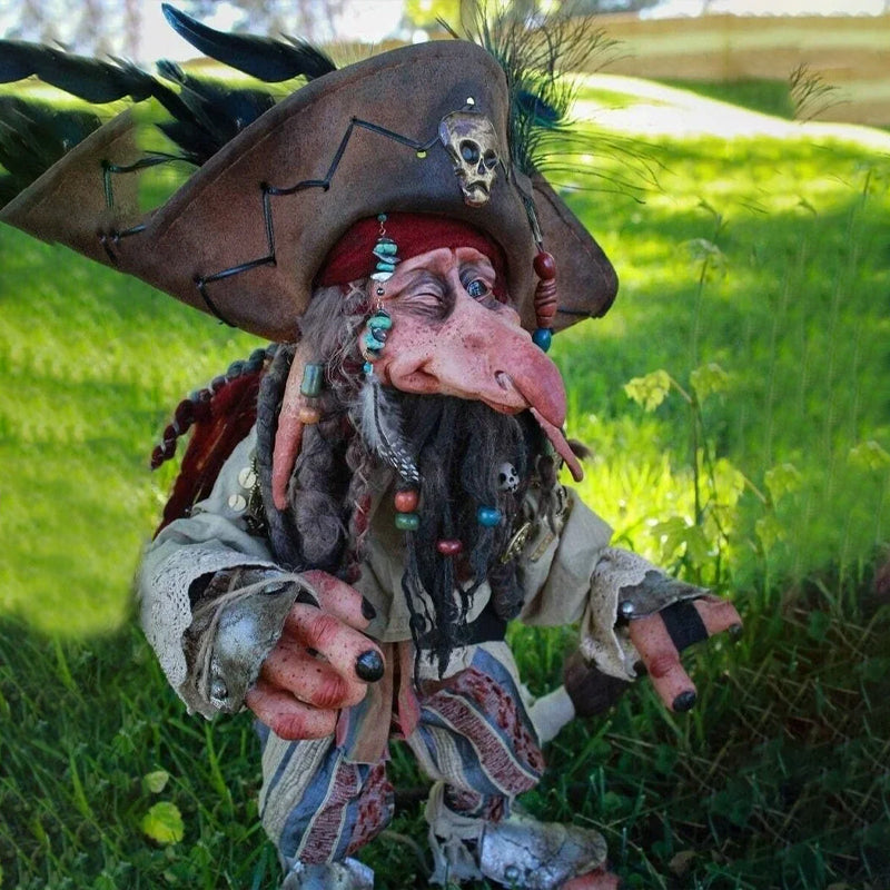 🔥Last Day Promotion-SAVE 50% OFF🔥🌸Halloween Garden/Home Decor💐-Witchcraft Pirate Gnome --BUY 3 GET 20% OFF & FREE SHIPPING