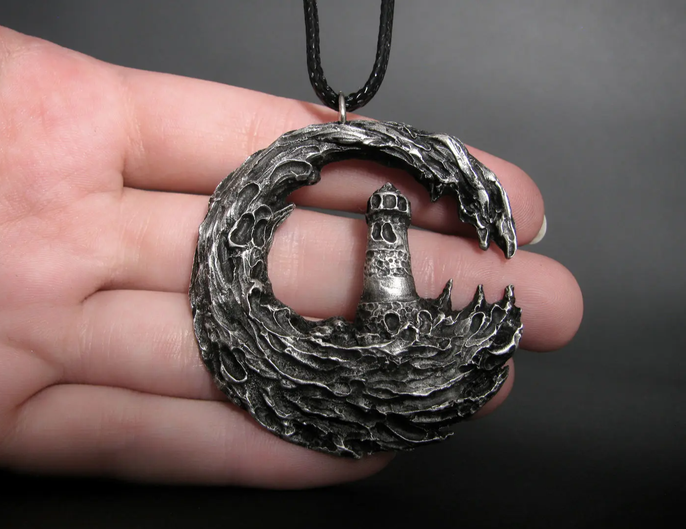 Whisper in the Storm Necklace