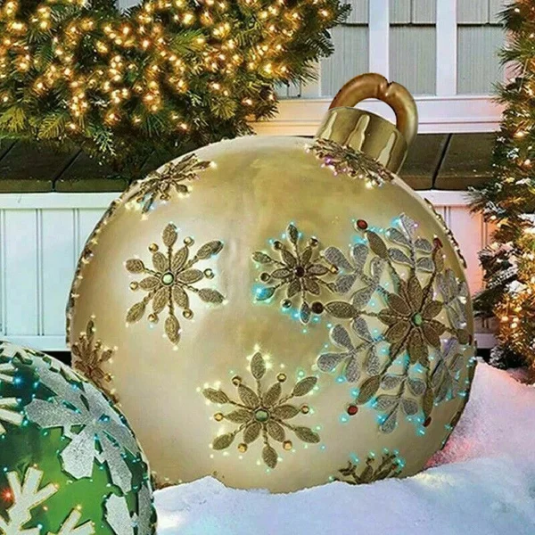 🎄Early Christmas Sale 🔥Outdoor Christmas PVC inflatable Decorated Ball🎁