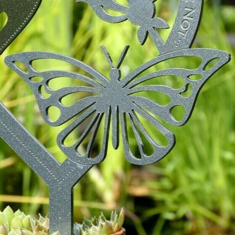 🔥Last Day 75% OFF🔥 - Memorial Gift Butterfly Ornament Garden Plaque