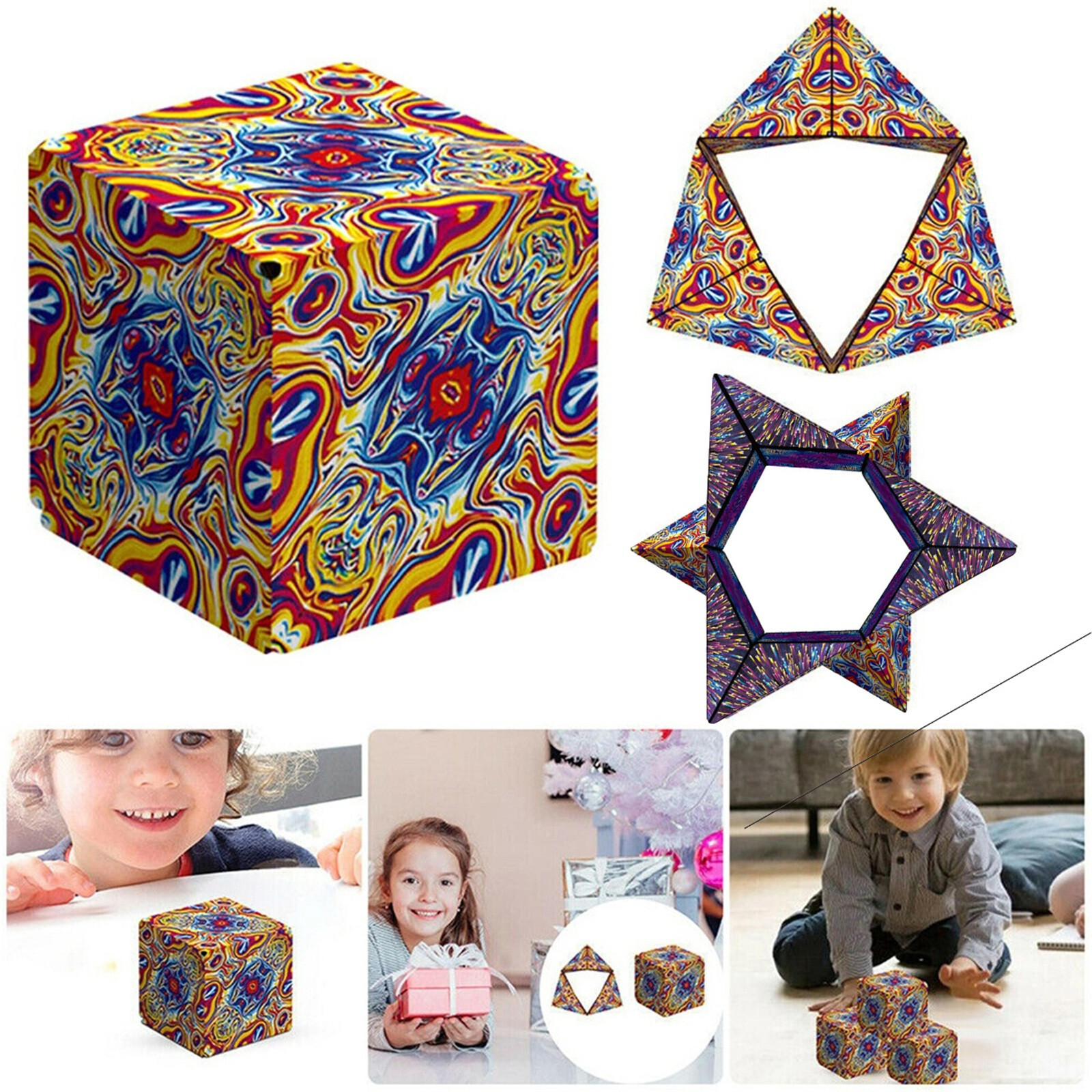 SALES 50% OFF-- Fizz Changeable Magnetic Magic Cube🔥