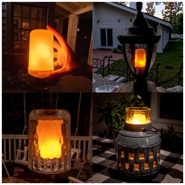 🔥45% OFF Last Day Sale -Flame LED Decorative Lights - Buy 4  FREE SHIPPING