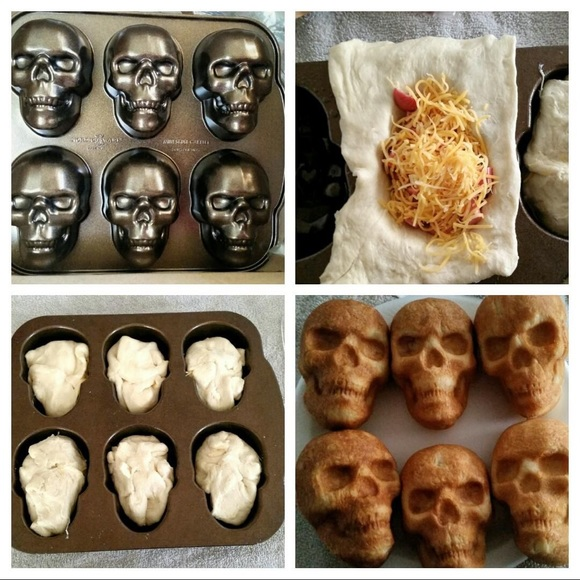 (👻2022 Early Halloween Sale-49% OFF)Haunted Skull Cakelet Pan