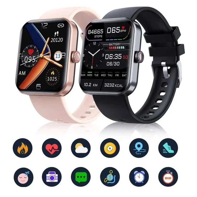 [All day monitoring of heart rate and blood pressure] Bluetooth fashion smartwatch- LAST DAY 48% OFF