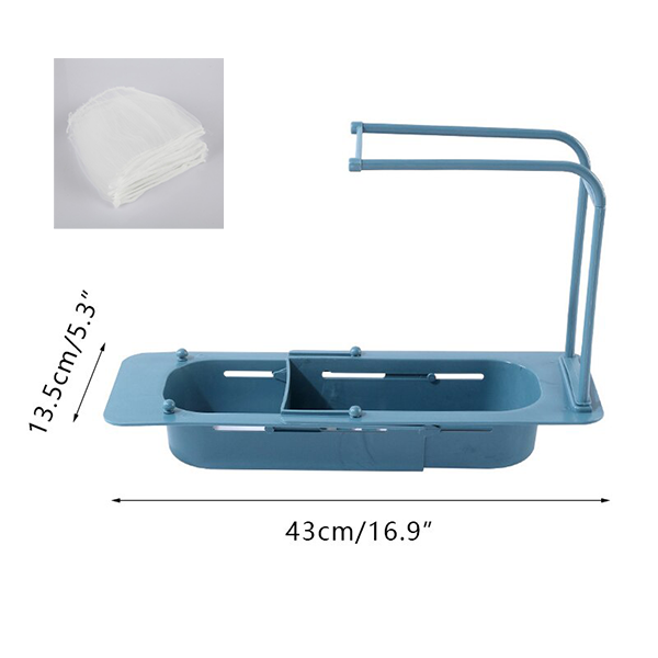 💥Last Day Promotion - 50% OFF💥 Telescopic Sink Holder Rack Set - BUY 2 GET 1 FREE