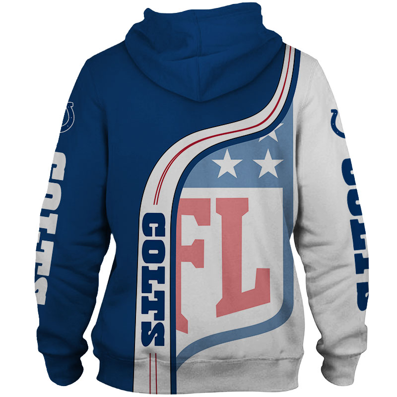 INDIANAPOLIS COLTS 3D HOODIE IICC001