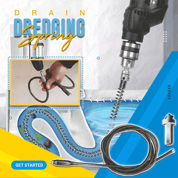 🔥Last Day Promotion - 50% OFF🔥Drain Dredging Spring-Buy 2 Get 10% Off & Free Shipping